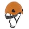 Jackson Safety Climbing Inspired Hard Hat, HDPE, 6 Point Rapid Dial, Orange 20903 - alternate 3